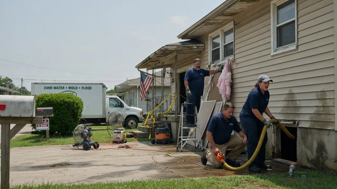 Water Damage Repair in Little America, WY near me